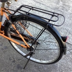 278 POUR TOUJOURS自転車26インチ オレンジボディー
