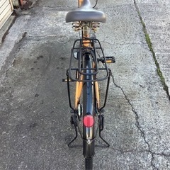 278 POUR TOUJOURS自転車26インチ オレンジボディー