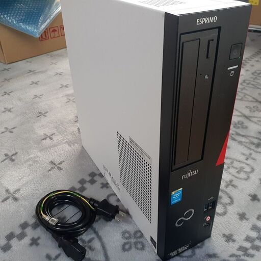 【取引中です】FUJITSU　ESPRIMO　デスクトップ本体　i5　SSD（256）　12GB　office2021　マルチ　Windows11　23H2