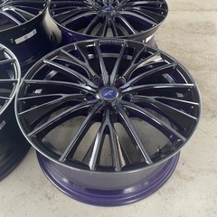 《取引決定》19×8J  114.3  ５穴  IS45  アルミホイール４本