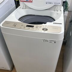 ★ジモティ割あり★ SHARP 洗濯機 6.0kg 年式2021...