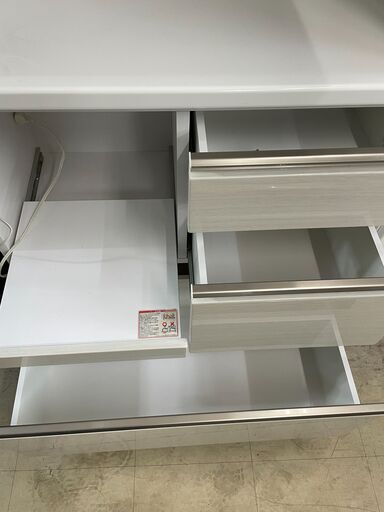 リサイクルショップどりーむ荒田店 No9696 キッチンボード　アテナ８０KB　セパレートタイプ　大きすぎないすっきりサイズ♪　定価約６万　状態良好♪　大人気の白♪