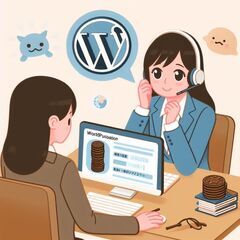 1件1000円で、WordPressの相談にお答えします。