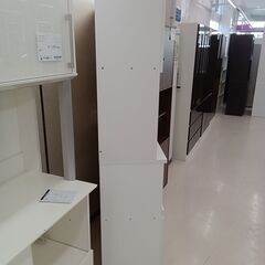 ☆ジモティ割あり☆ レンジボード ホワイト W89×D39.5×H181.5 