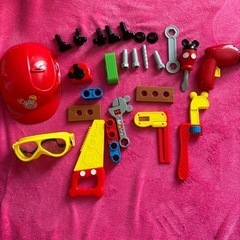 ミッキー　ツールセット　おもちゃ工具セット