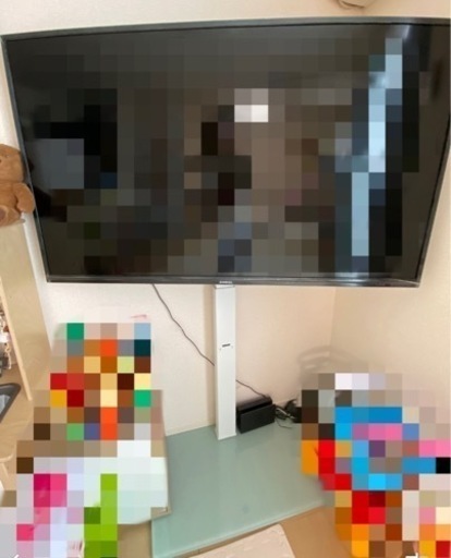 2月20日まで！！50型TV sunrise 壁掛けスタンド付き
