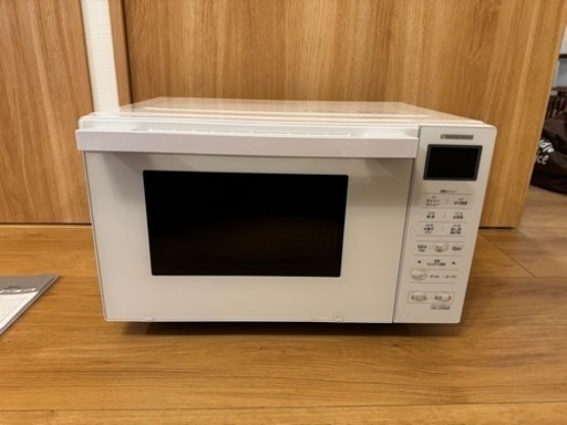 ヤマダセレクト　YMW-WT18J1 オーブンレンジ　ホワイト 白　2022年製