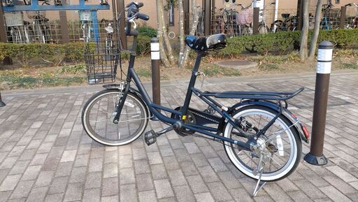 値下げ！　ブリジストン　自転車　ジョシスワゴン　黒　内装３段変速