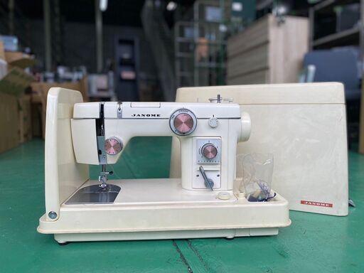 大阪⭐️エコマックス♻️「S123」ジャノメミシン 802 付属品ケース付き【大阪市プレミアム付商品券利用可能！】