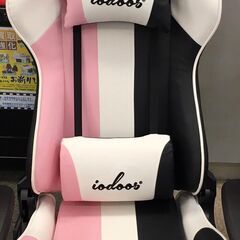 ゲーミングチェア  座椅子タイプ 　iodoos　ピンク