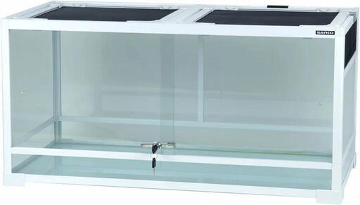 三晃商会　パンテオンホワイト　90×45、ミニマルサーモスタット、暖突Mサイズ×2(設置済)