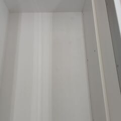 ☆ジモティ割あり☆ レンジボード ホワイト H120.5×D50×W200 
