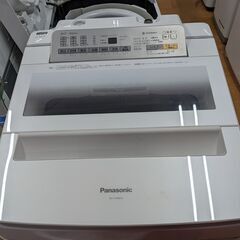 C2779　Panasonic　パナソニック　洗濯機　2016年製　NA-FA80H3　8kg　半年保証　送料B　札幌　プラクラ南9条店