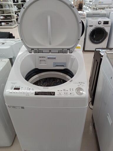 ★ジモティ割あり★ HITACHI 洗濯機 ES-TX8E-W 8.0kg 20 動作確認／クリーニング済み TC1154