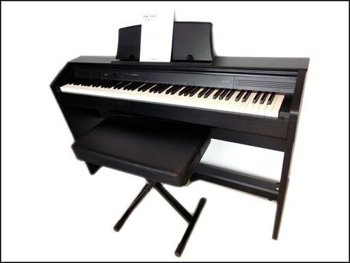 新札幌 動作品 CASIO/カシオ PRIVIA/プリヴィア PX-750-BK 電子ピアノ 2012年製 イス付き 札幌厚別 No.2265