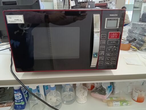 ★ジモティ割あり★ YAMAZEN オーブンレンジ MOR-Y165  17年製 動作確認／クリーニング済み TC1155