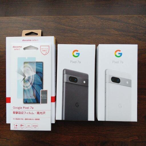 【新品未使用】 Google pixel7a 128GB (Charcoal / チャコール / 黒)