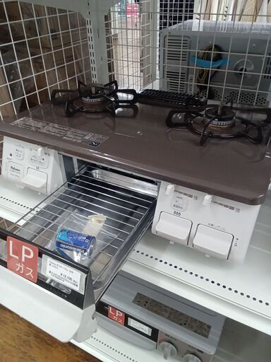 ☆ジモティ割あり☆ Paloma ガステーブル LPガス 22年製 動作確認