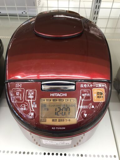 ★ジモティ割あり★ 日立 炊飯ジャー RZ-TS102M 5.5合炊き 19年製 動作確認／クリーニング済み KJ4212