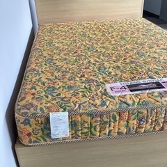 ダブルベッド【町田市再生家具】　232559