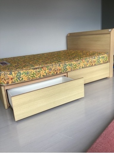 ダブルベッド【町田市再生家具】 232559