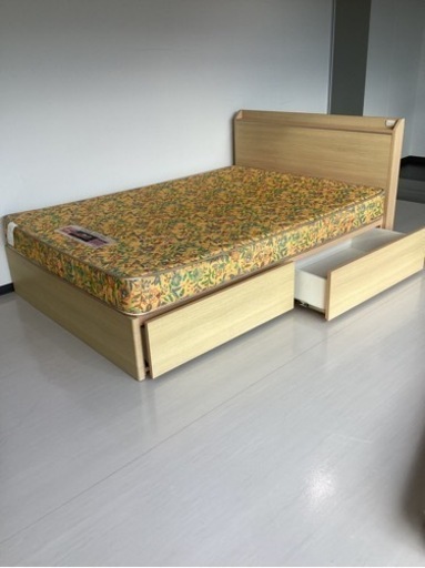 ダブルベッド【町田市再生家具】 232559