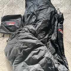 ナンガ×山渓 オーロラ900DX ブラック 寝袋 シュラフ