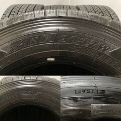 YOKOHAMA ZEN903ZW 215/70R17.5 123/121J 17.5インチ ライトトラック用 スタッドレス 4本 バリ溝 ダイナ コースター キャンター等 (MTQ115) クレジットカード QRコード決済可能