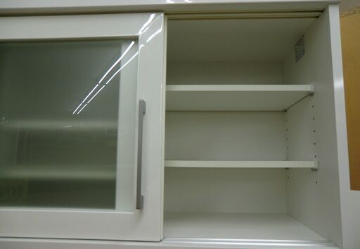 キッチンボード キッチンボード「ネロ」ホワイト 奥行56cm 高さ200cm