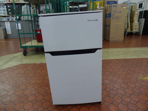 ID 056208　冷蔵庫２ドア　93L　ハイセンス　２０２０年　HR-B95A