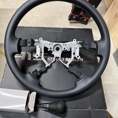 ハイエース4型ハンドル　シフトノブ