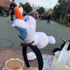 ディズニー　カチューシャ　オラフ