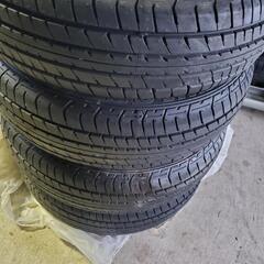 エブリイワゴン 純正タイヤ ホイールセット