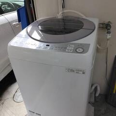 【ネット決済】洗濯機(SHARP・2019年製・8.0kg)