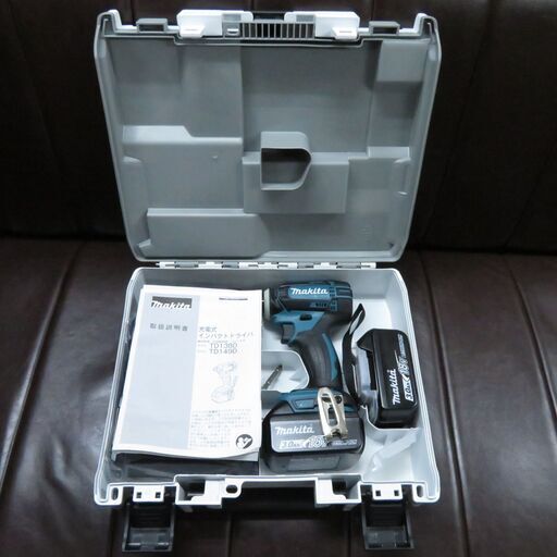新品未使用 マキタ 充電式インパクトドライバ TD149DRFX 本体/バッテリー2個/充電器 18V |江別市のリサイクルショップドロップ
