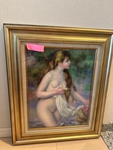 ルノワール　複製画絵　額縁