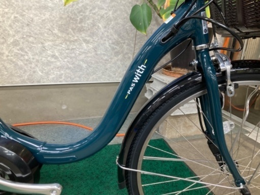 新車2023モデルヤマハ電動自転車 パス ウィズ 24インチ ディープレイク