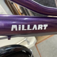 自転車 No.1005 折りたたみ自転車 20インチ 紫 6段切替 【リサイクル