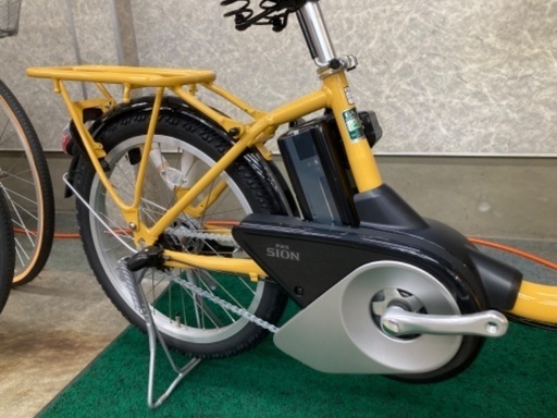 新車ヤマハ電動自転車 パス シオンユー 20型 グロススモークイエロー