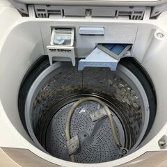 ２０２０年製　シャープ　縦型乾燥洗濯機 ホワイト系 ES-TX8H-W [洗濯8.0kg /乾燥4.5kg