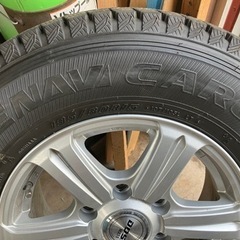 195/80R15 107/105L LT 中古スタッドレスアルミセット