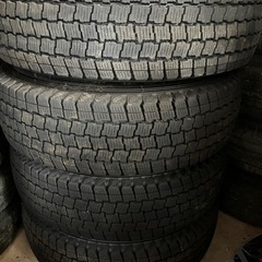195/80R15 107/105L LT 中古スタッドレスアルミセット