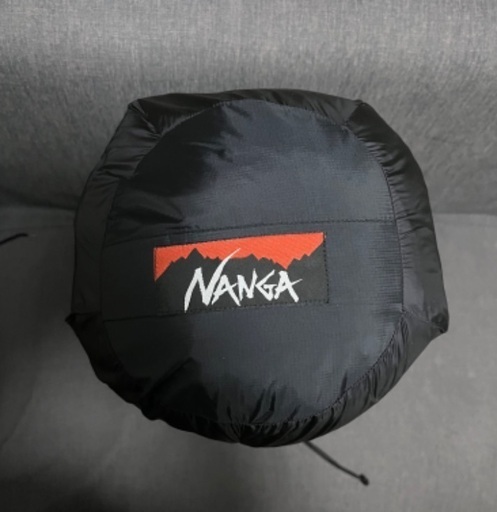 ナンガ×山渓　オーロラ900DX　ブラック　寝袋　シュラフ