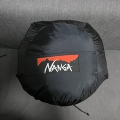 ナンガ×山渓 オーロラ900DX ブラック 寝袋 シュラフ