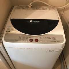 洗濯機 SHARP ES-GE55K-B 2011年製