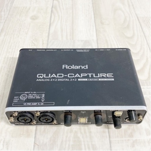 Roland Quad-capture オーディオインターフェイス