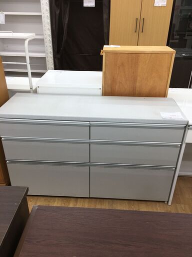 ★ジモティ割あり★  カップボード  W140×D50×H85 クリーニング済み SJ4814