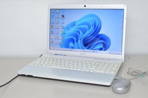 中古ノートパソコン Windows11+office 新品爆速SSD256GB SONY VPCEH28FJ core i5/メモリー4GB/15.5インチ/DVDマルチ/HDMI/無線/テンキー