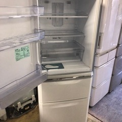 北九州市内配送無料　保証付き　三菱電機 MITSUBISHI ELECTRIC MR-C34ZL-W [冷蔵庫 Cシリーズ (335L・左開き) 3ドア パールホワイト]