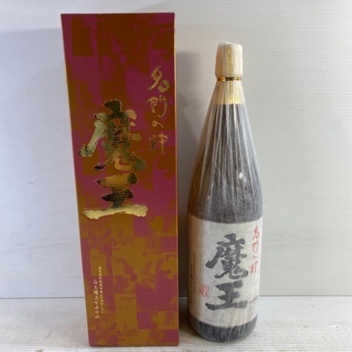 名門の粋 魔王 まおう 本格焼酎 芋焼酎 1800ml 25% 一升瓶 白玉醸造 紙箱付き 未開栓 贈答用